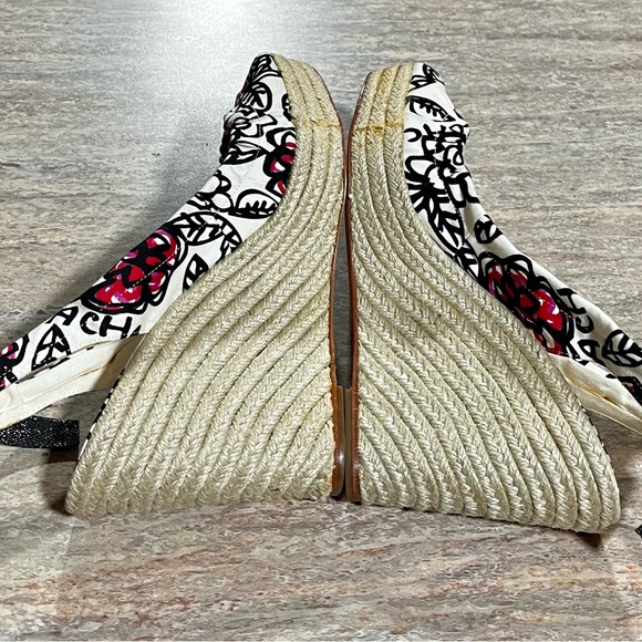 Coach Maritza open toe wedge sandals - Picture 7 of 16